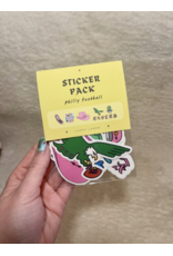 Lucky Lasso Philly Football Temporary Tattoos
