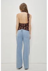Pretty Garbage Kalea Cowl Neck Top
