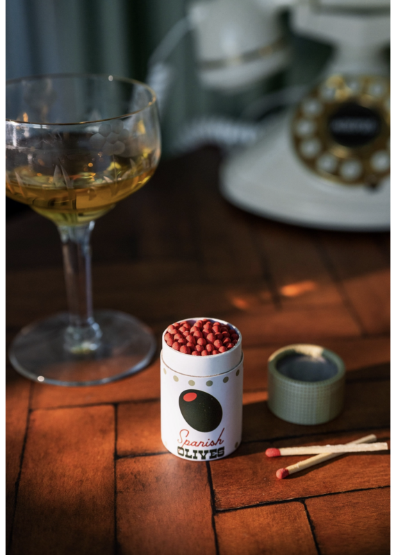 Cocktail Garnish Match Jar