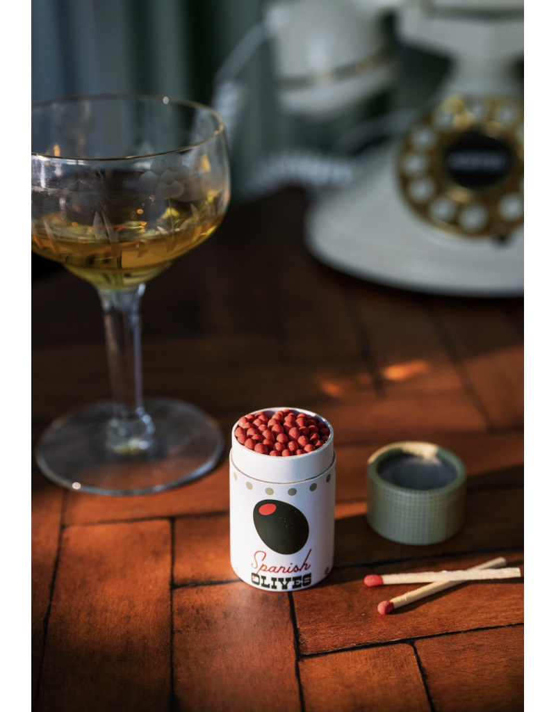 Cocktail Garnish Match Jar
