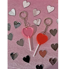Heart Lolli Keychain *2 colors*