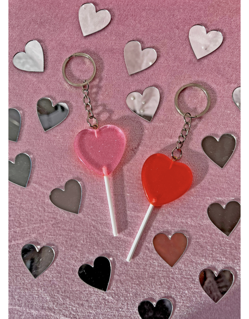 Heart Lolli Keychain *2 colors*