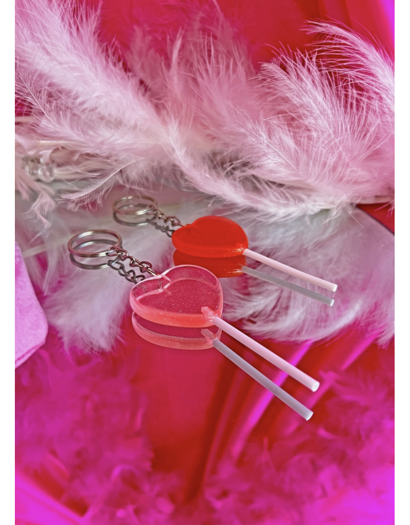 Heart Lolli Keychain *2 colors*