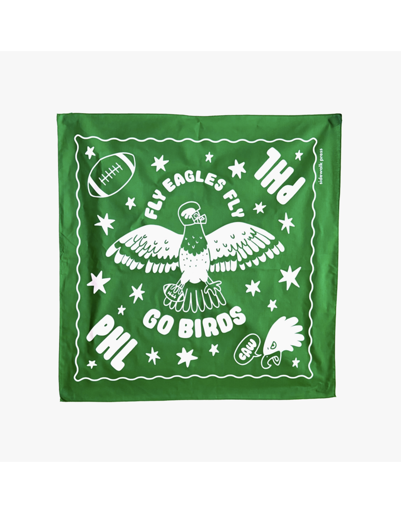 Sidewalk Press Go Birds Bandana