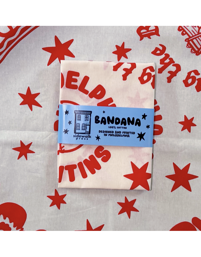 Sidewalk Press Go Phils Bandana