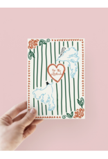 To the Lovebirds Wedding Card