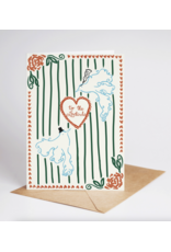 To the Lovebirds Wedding Card