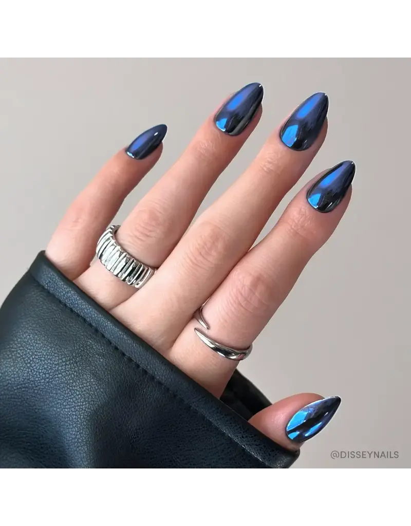 Glamnetic Blue Steel Press-On Nails
