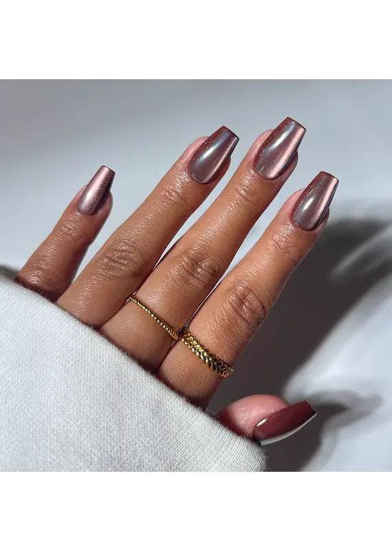 Glamnetic Espresso Glow Press-On Nails