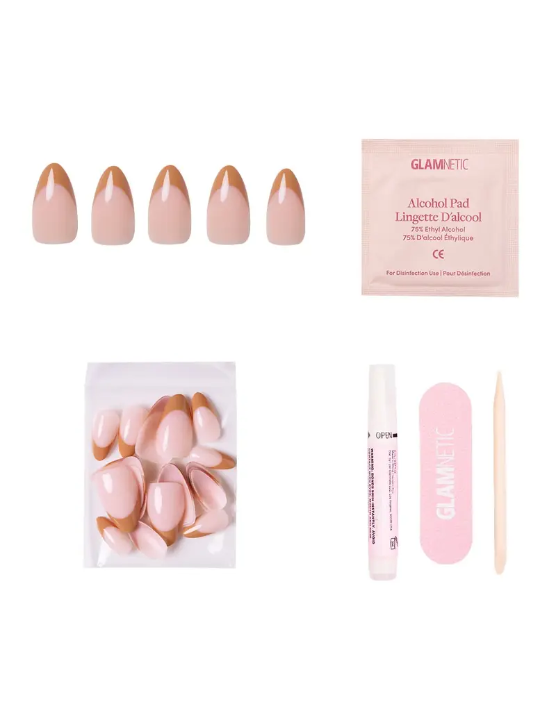 Glamnetic Café Creme Press-On Nails
