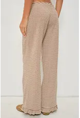 Pretty Garbage Devin Off Shoulder Striped Top