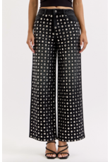 Cello Jeans Studded Wide Leg Jean