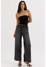 Cello Jeans Studded Wide Leg Jean