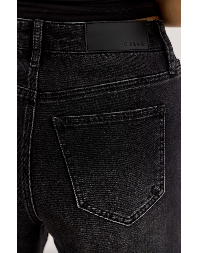 Cello Jeans Studded Wide Leg Jean