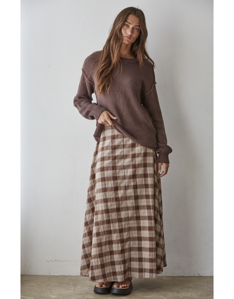 By Together Wanda Flare Maxi Skirt