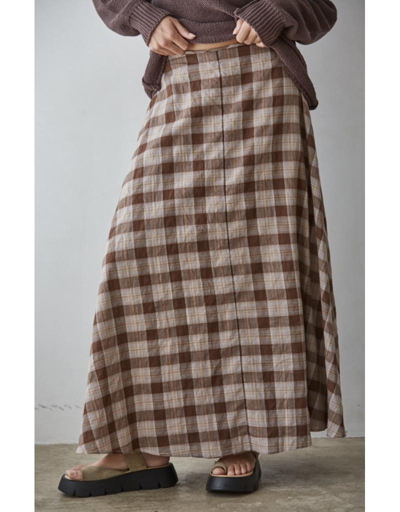 By Together Wanda Flare Maxi Skirt