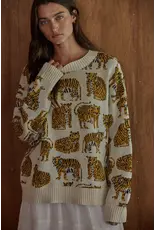 By Together Katrina Leopard Sweater