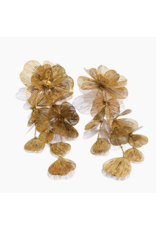 Haven + Faye Collective Golden Bloom Statement Earrings