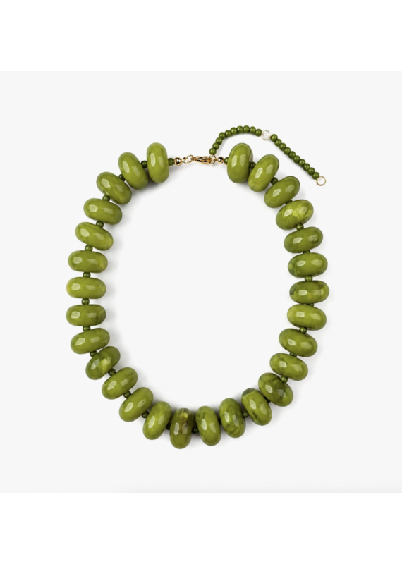 Haven + Faye Collective Polished Bead Statement Necklace