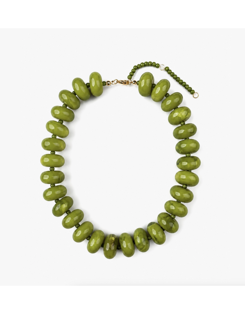 Haven + Faye Collective Polished Bead Statement Necklace