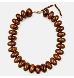 Haven + Faye Collective Polished Bead Statement Necklace