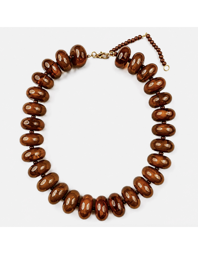 Haven + Faye Collective Polished Bead Statement Necklace