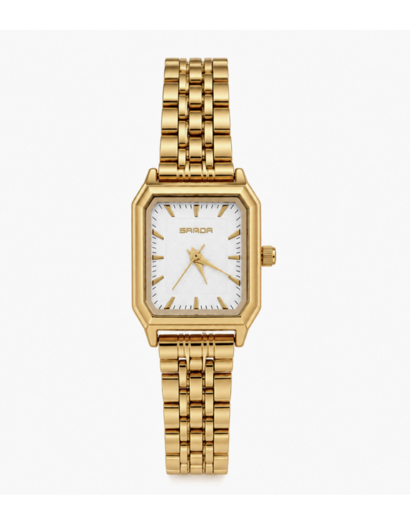 Haven + Faye Collective The Eleanor Gold Stainless Steel Watch
