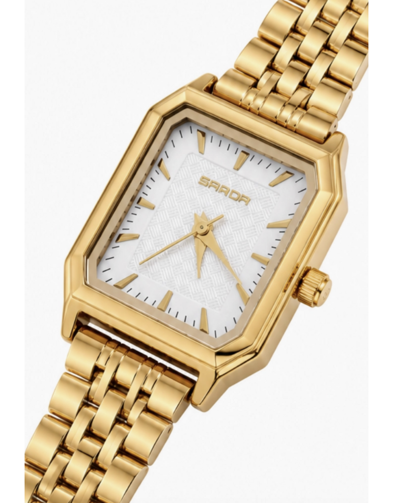 Haven + Faye Collective The Eleanor Gold Stainless Steel Watch