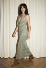 Skylar Rose Veronica Vegan Halter Bodysuit & Maxi Skirt Set