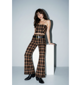 Skylar Rose Pamela Strapless Corset & Belted Flare Pant Set