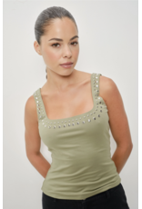 Pretty Garbage Kira Studded Tank Top