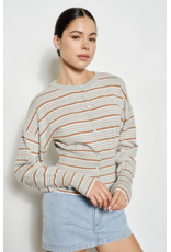 Pretty Garbage Veronica Striped Cardigan