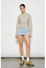 Pretty Garbage Veronica Striped Cardigan
