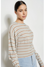 Pretty Garbage Veronica Striped Cardigan