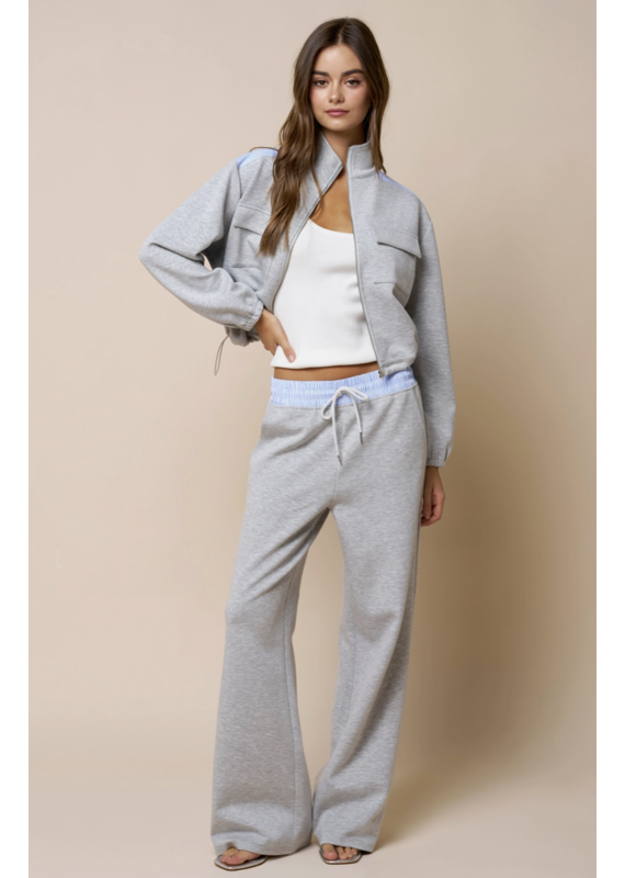 Kali Mockneck Sweatshirt & Sweatpants Set