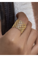 Flanerie Alizée 18K Gold Non-Tarnish Ring