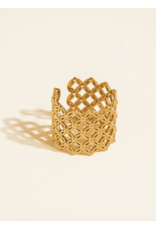Flanerie Alizée 18K Gold Non-Tarnish Ring