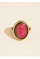 Flanerie Merveille 18K Gold Cabochon Ring
