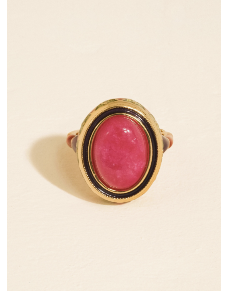 Flanerie Merveille 18K Gold Cabochon Ring