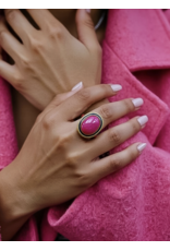 Flanerie Merveille 18K Gold Cabochon Ring