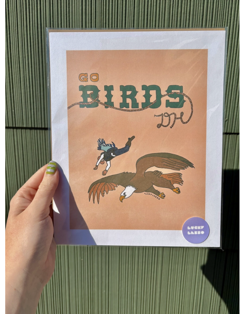 Go Birds DH Art Print