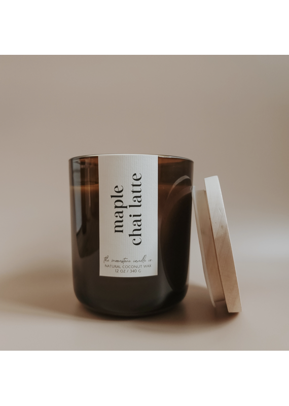 Maple + Chai Coconut Wax Wood Wick Candle