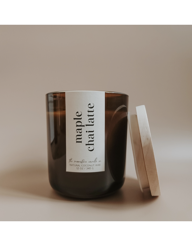 Maple + Chai Coconut Wax Wood Wick Candle