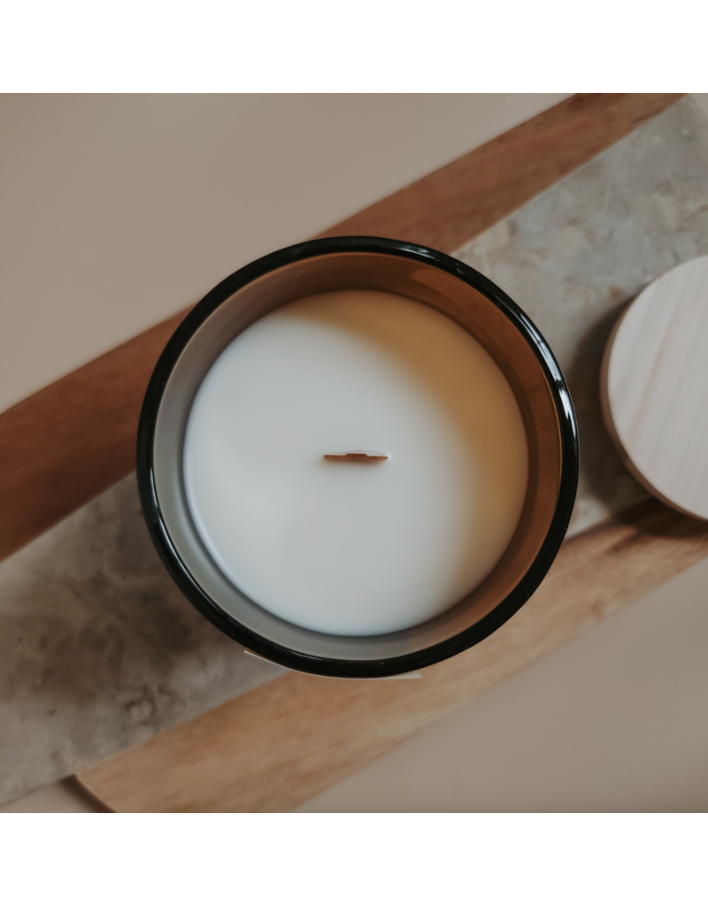 Maple + Chai Coconut Wax Wood Wick Candle