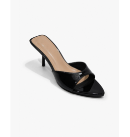Azarayah Footwear Jawbreaker Patent Open Toe Stiletto Mule