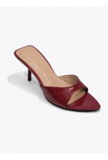 Azarayah Footwear Jawbreaker Patent Open Toe Stiletto Mule