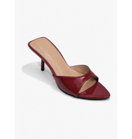 Azarayah Footwear Jawbreaker Patent Open Toe Stiletto Mule