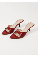 Azarayah Footwear Jawbreaker Patent Open Toe Stiletto Mule