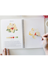Tropical Watercolor Workbook + Paint/Brush Set