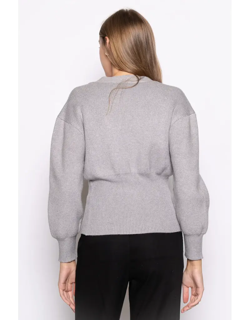 Gena Gold Button Cardigan